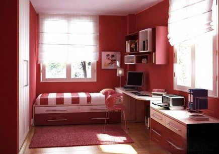 卧室极简主义装修案例效果图3