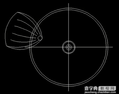 CAD教程：CAD环形阵列2