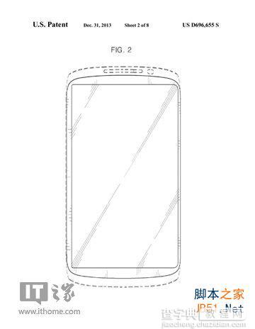 三星专利Galaxy Note 4设计：无按键/超薄1