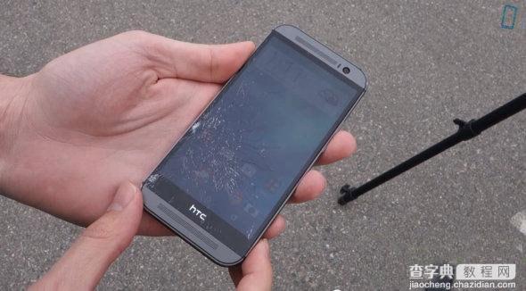 htc one m8暴力测试视频 htc one m8跌落、防水、防刮测试2