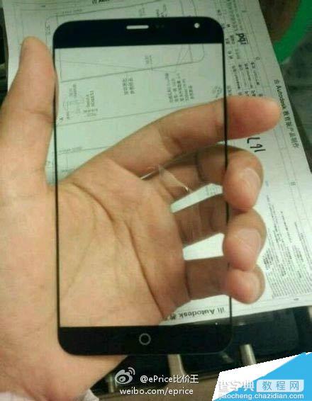 魅族MX4再曝光 取消小圆点设计支持指纹识别功能1