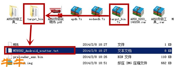 联想A850固件升级包下载+刷机图文教程7