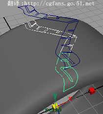 Maya Nurbs 建模命令制作汽车轮胎7