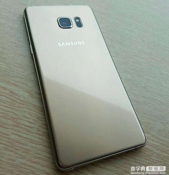 三星Note7真机高清图赏:金色版超酷2