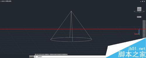 CAD怎么画立体图？CAD怎画圆锥体的教程8