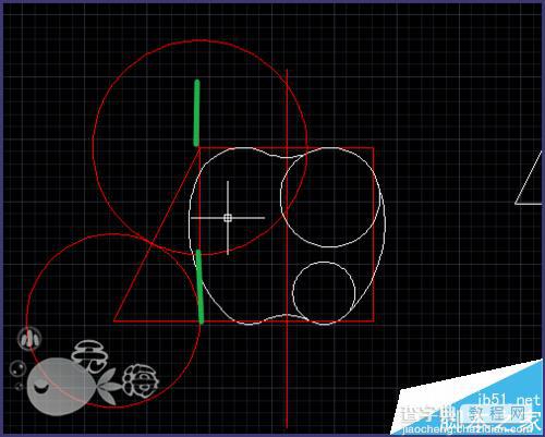 怎么用cad画苹果logo? cad苹果logo的设计过程14