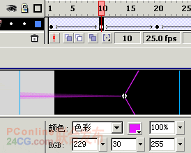 教你用Flash制作镭射激光效果12