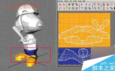 Maya UV和UV编辑之多边形UV编辑的5点原则分享9