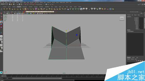 Maya2015对称编辑模型和焊接模型基础功能介绍19