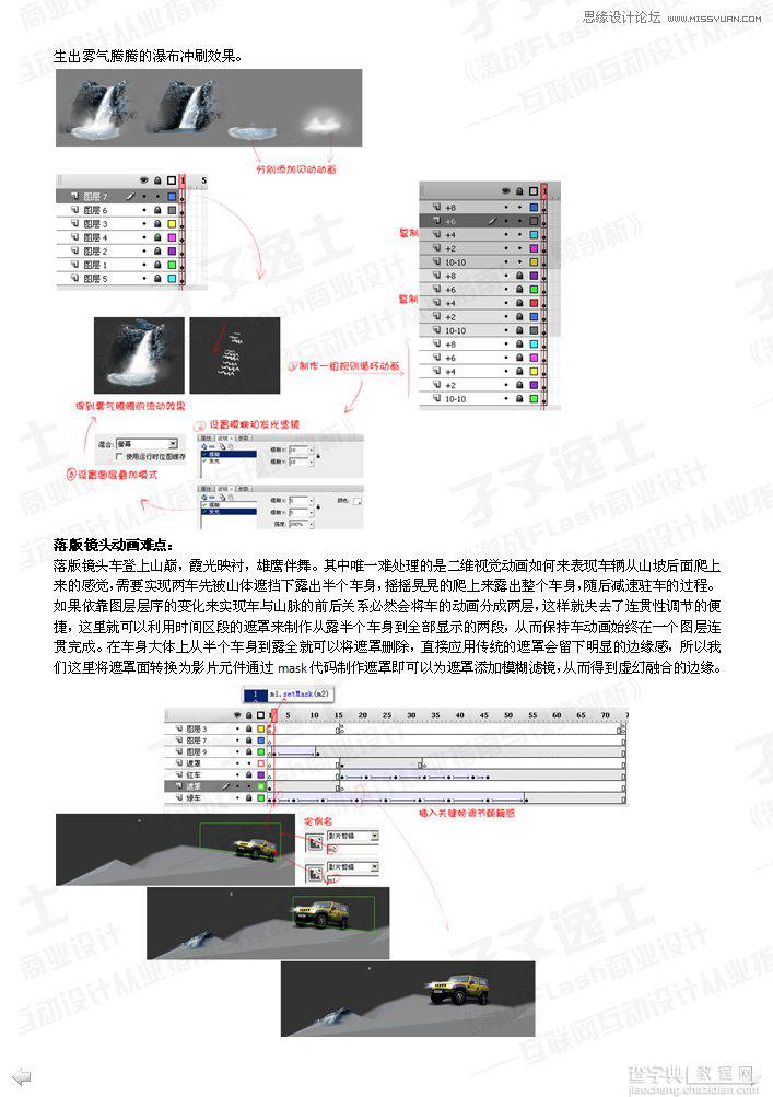 Flash制作画面流畅的汽车广告9