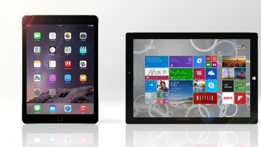 iPad Air 2和Surface Pro 3规格参数对比1