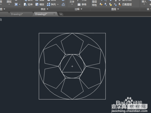 CAD2015多重引线标注的用法讲解2