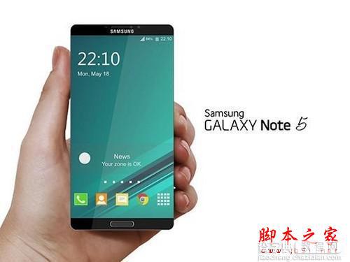 三星旗舰Note 5或9月发布1