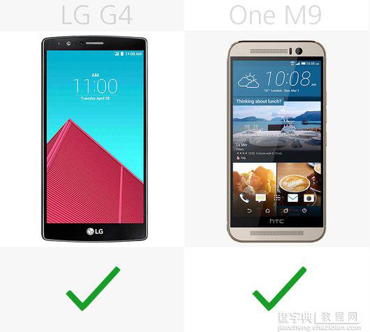 LG G4和HTC One M9详细的参数对比17