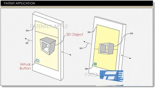 iPhone专利暗示:未来iPhone可以显示3D动态画面2