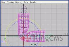 Maya 7.0 人物模型的骨骼动画之骨骼蒙皮10