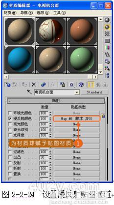 3DSMax7客厅装饰设计实战教程：材质篇24