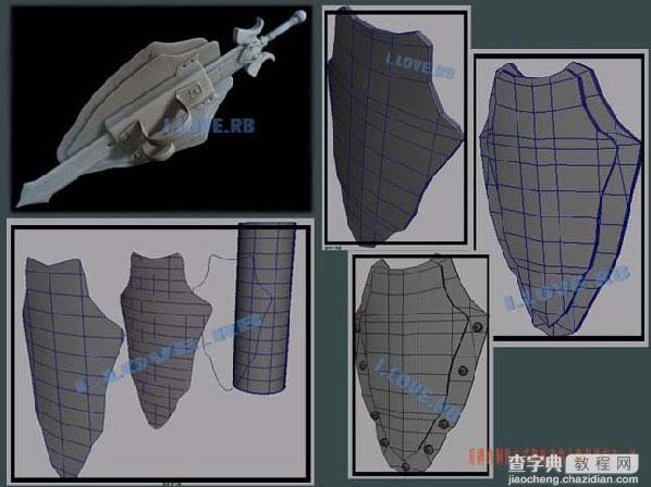 Maya英雄铠甲建模图文教程6