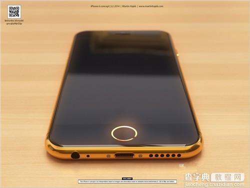 土豪金iPhone6袭来 土豪金iPhone的最新渲染图曝光1