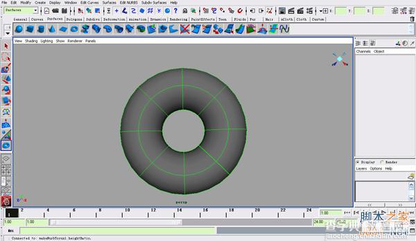 maya nurbs制作高精度生物模型——人物头部模型详解2