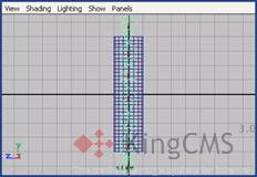 Maya 7.0 人物模型的骨骼动画之骨骼蒙皮7