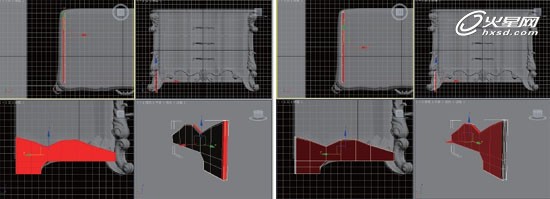 3DSmax打造精致的室内欧式雕花柜子家具建模13