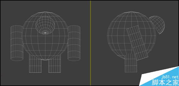 3DSMAX制作一个抽象的热水器机器4