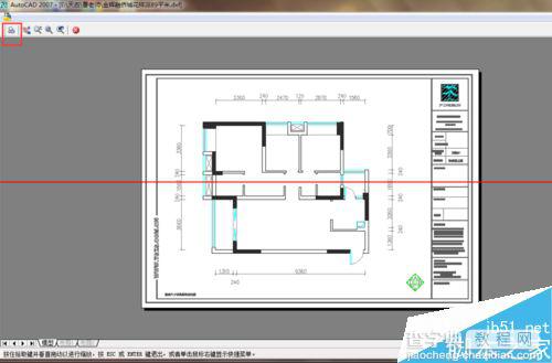 Cad2007设置横向打印A3图纸的详细教程5