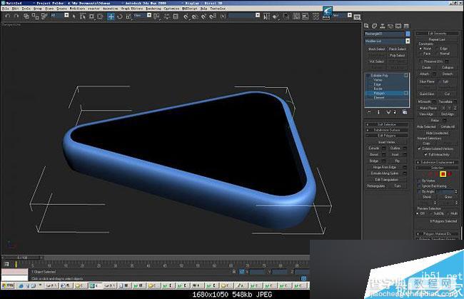 3dmax特形建筑物的建模流程详解5