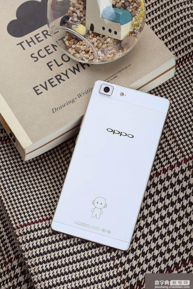 oppo r5 金色版真机官方高清图赏 可打造专属后盖图案17