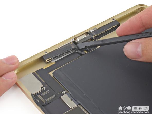 苹果iPad Air 2拆解图：确认2GB内存 机身紧凑 电池变小16