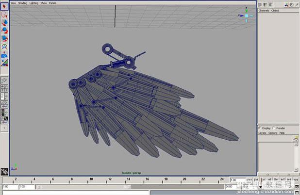 Maya制作卡通机械鸟图文教程11