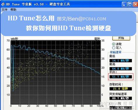 硬盘检测工具HD Tune怎么用 HD Tune检测硬盘图文教程1