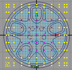 Maya Nurbs 车轮建模的流程解析6