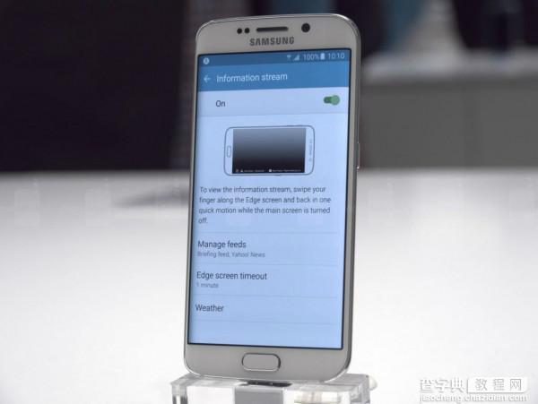 [动图]双曲面屏Galaxy S6 Edge能做什么？双曲面屏幕功能一览13