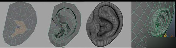 MAYA人头建模终极秘笈 人物建模理论知识和技巧性38