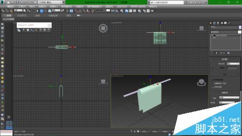 3Dmax怎么使用massFx工具制作布料毛巾?1