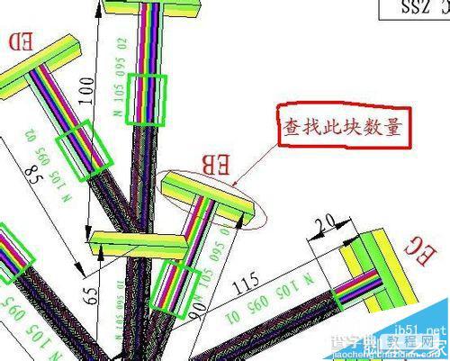 cad怎么查看块的数量?cad中统计块的教程1