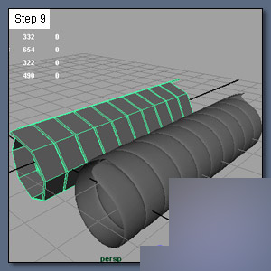 Maya制作螺纹建模基础教程9