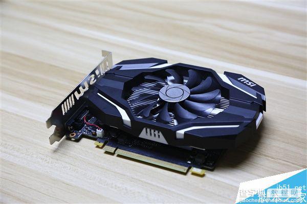 微星GTX 1050 Ti 4G OC超频版图赏:采用单风扇散热器1