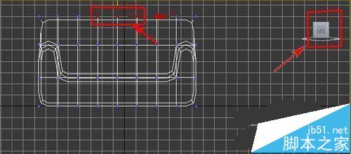 3dMAX怎么制作中间微凹的沙发模型?17