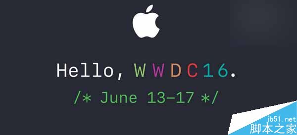 苹果WWDC2016全球开发者大会现场全程图文直播预告1