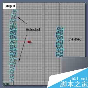 MAYA制作精美的绞编手链建模教程9