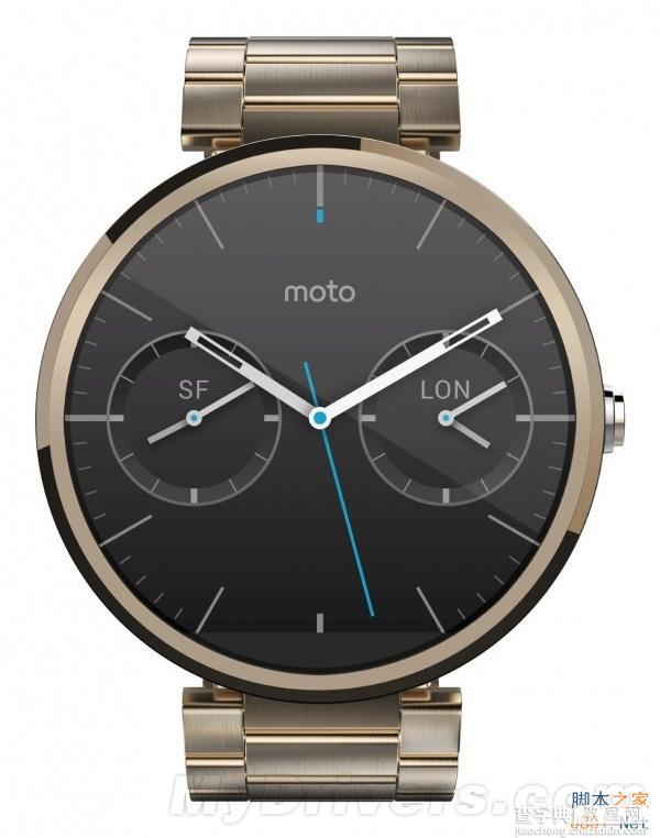 moto 360土豪金上架摩托官网售价329.99美元5