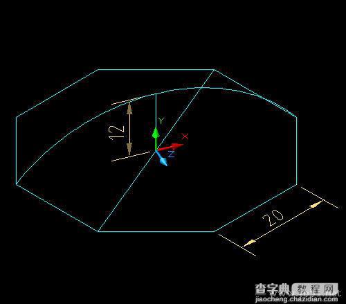 AutoCAD 建模实例之绘制雨伞教程4