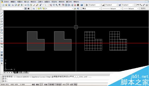 CAD图纸填充正方形图案的两种教程1