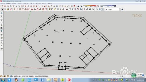 CAD导入Sketchup建模基本详细步骤25