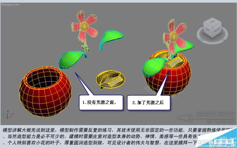 3DSMAX制作放置在汽车里的漂亮太阳花4