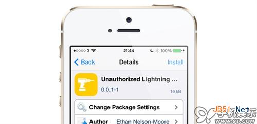 苹果iOS 7越狱后轻松让山寨线为iPhone充电2