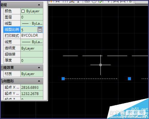 cad中虚线显示为实线该怎么办? cad调整虚线比例/间距的教程8